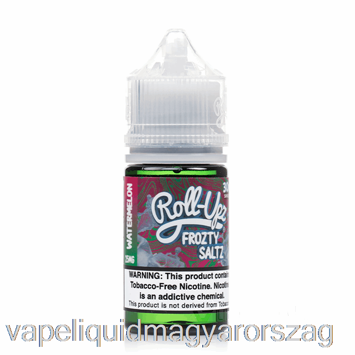 Görögdinnye Puncs Jég - Juice Roll-upz Só - 30ml 25mg Vape Toll